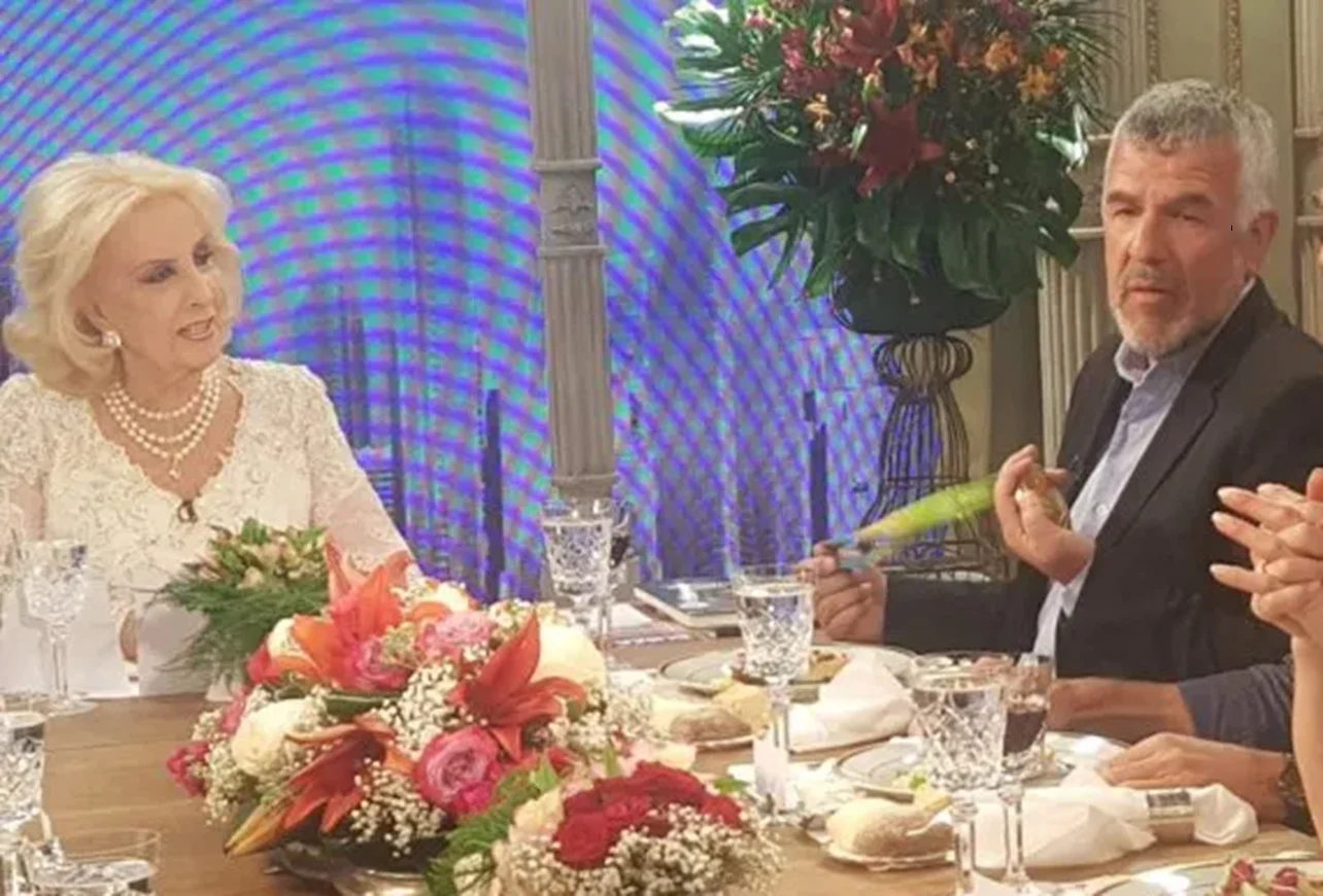 Dady Brieva y Mirtha Legrand